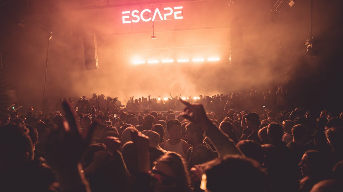 Publikum vor der Bühne am Escape Festival